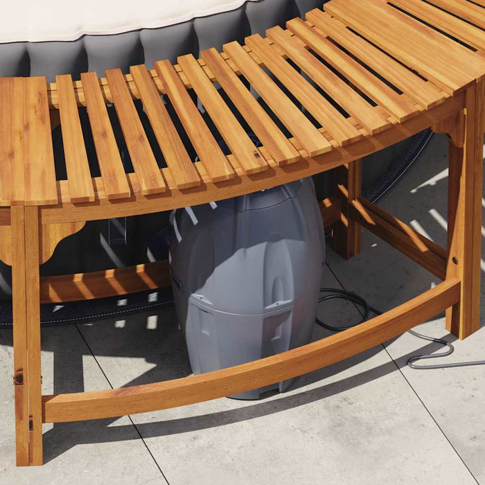 Recinzione Surround per Vasca Idromassaggio Rotonda Ø255 cm 3334766