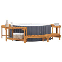 Recinzione Surround per Vasca Idromassaggio Rotonda Ø255 cm 3334766