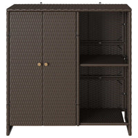 Armadio con archiviazione Marrone 100 x 36 x 102 cm Rattan 4103822