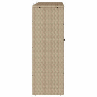 Armadio con archiviazione Beige 100 x 36 x 102 cm Rattan 4103824