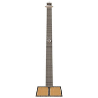 Doccia da giardino Grigio 60 x 80 x 214 cm Poly Rattan 42003416