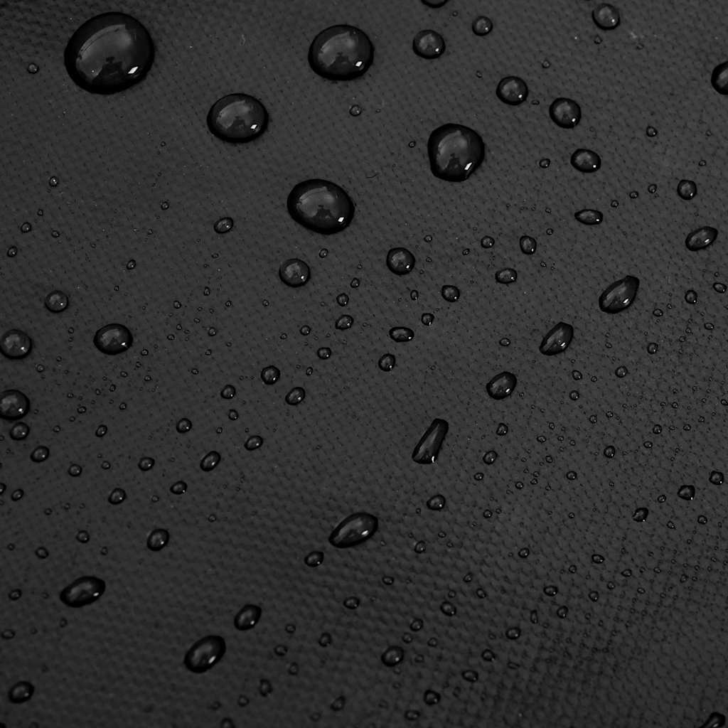 Carrello della spesa Nero 36.5 x 46.5 x 100.5 cm Tessuto Oxford 42002334