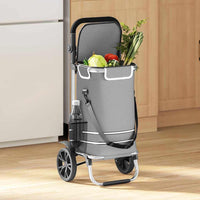 Carrello della spesa Grigio 36.5 x 46.5 x 100.5 cm 42002335