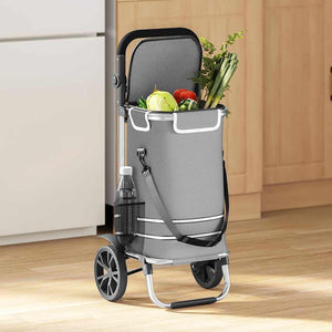 Carrello della spesa Grigio 36.5 x 46.5 x 100.5 cm 42002335