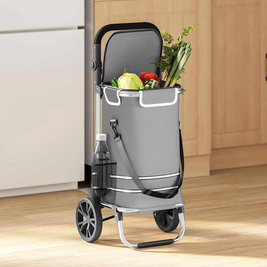 Carrello della spesa Grigio 36.5 x 46.5 x 100.5 cm 42002335
