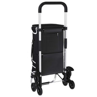 Carrello della spesa Nero 47 x 39 x 100.5 cm Tessuto Oxford 42002337