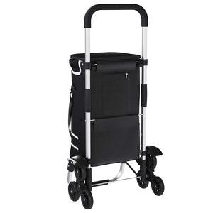Carrello della spesa Nero 47 x 39 x 100.5 cm Tessuto Oxford 42002337