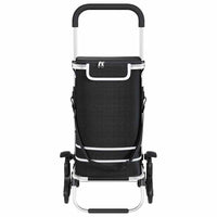 Carrello della spesa Nero 47 x 39 x 100.5 cm Tessuto Oxford 42002337