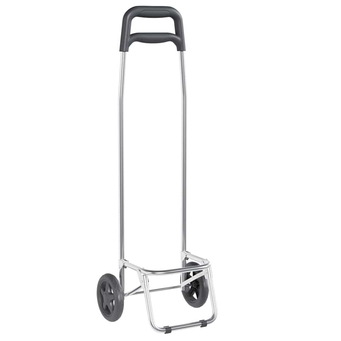 Carrello della spesa Grigio 35 x 28 x 92 cm Tessuto Oxford 42002343