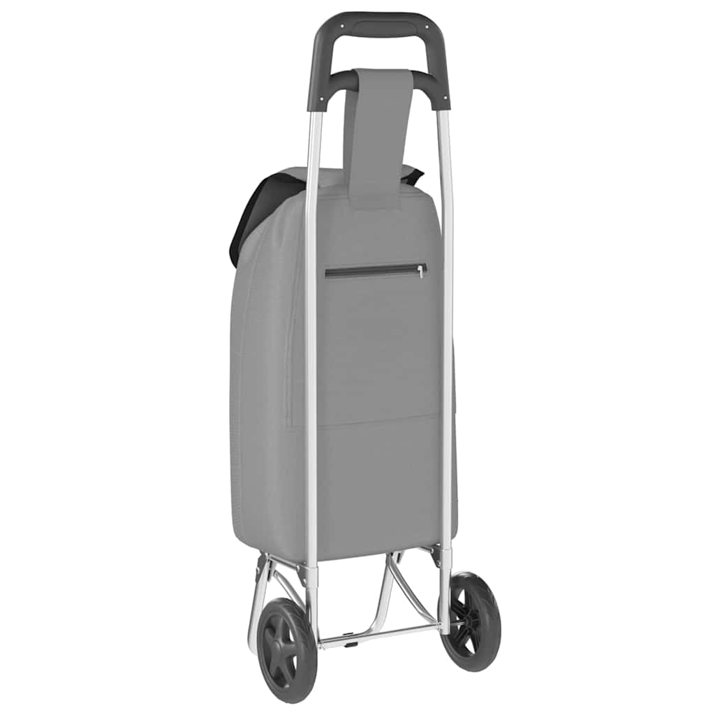 Carrello della spesa Grigio 35 x 28 x 92 cm Tessuto Oxford 42002343