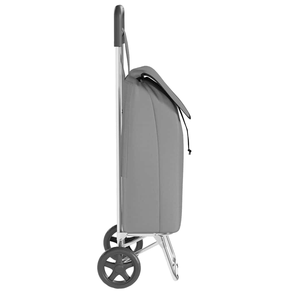 Carrello della spesa Grigio 35 x 28 x 92 cm Tessuto Oxford 42002343