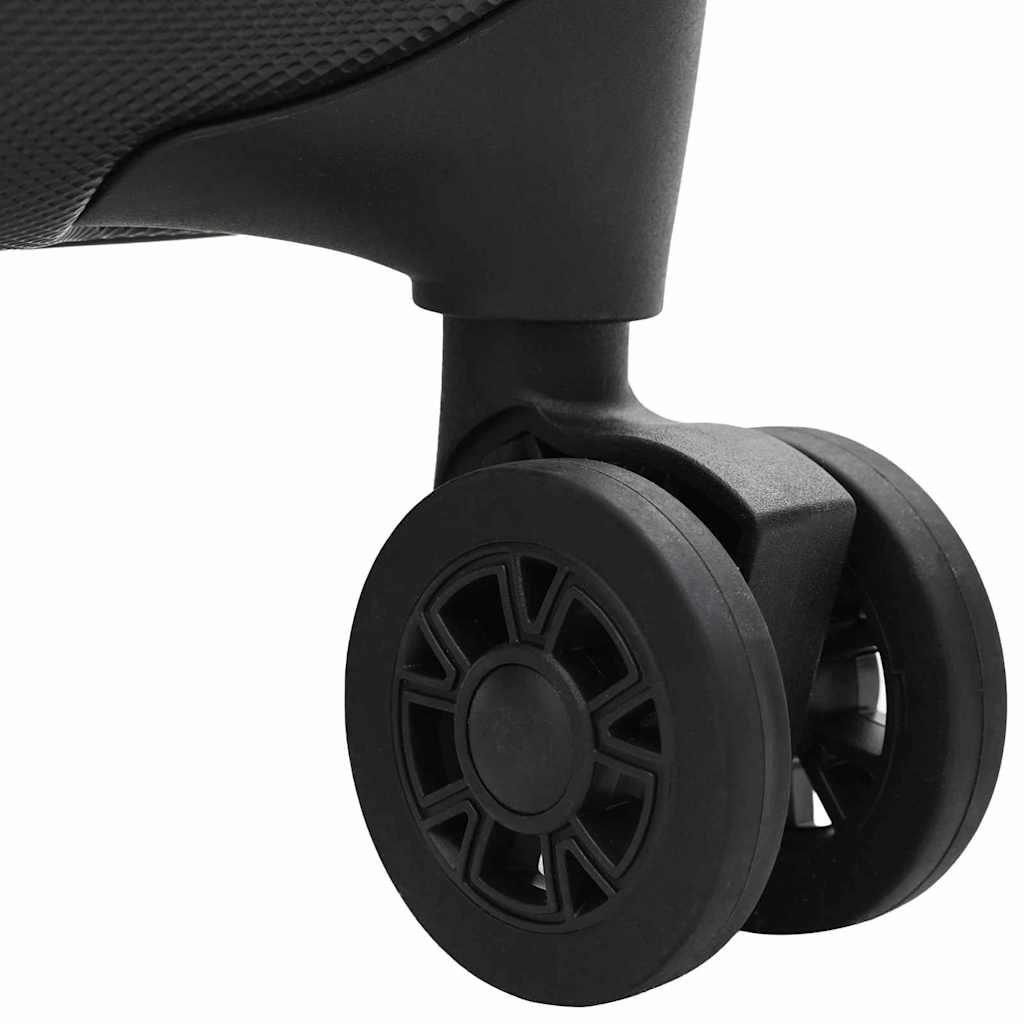 Valigia con blocco Nero 50 x 30 x 76 cm Plastica ABS 42006228