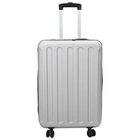 Valigia con blocco Argento 43 x 27 x 66 cm Plastica ABS 42006235