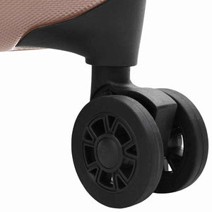 Valigia con blocco oro rosa 34 x 23 x 55.5 cm Plastica ABS 42006238