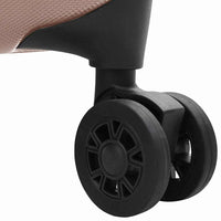 Valigia con blocco oro rosa 43 x 27 x 66 cm Plastica ABS 42006239