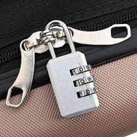 Valigia con blocco oro rosa 43 x 27 x 66 cm Plastica ABS 42006239