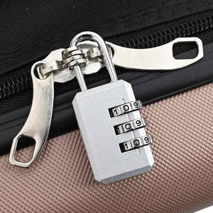 Valigia con blocco oro rosa 50 x 30 x 76 cm Plastica ABS 42006240