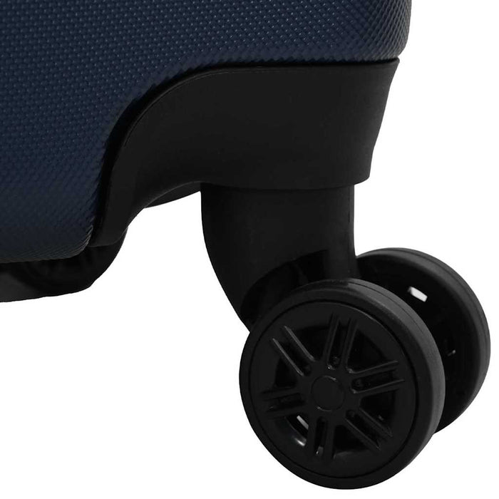 Set di Valigie con blocco 3 pcs Blu scuro 50 x 31 x 78 cm 42006245