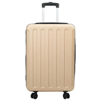 Valigia con blocco Champagne 43 x 27 x 66 cm Plastica ABS 42006255