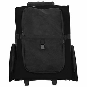 Carrello per Animali 3 in 1 Design Nero 48x32x57 cm Tessuto Oxford 42007372