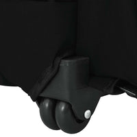 Carrello per Animali 3 in 1 Design Nero 48x32x57 cm Tessuto Oxford 42007372