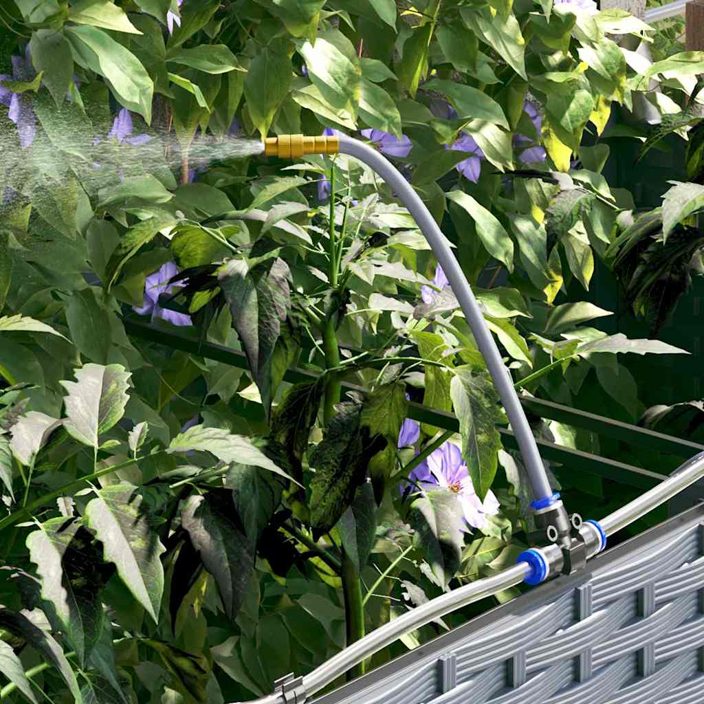 Vasi da giardino Grigio chiaro 80 x 40 x 37.5 cm Acciaio 42002891