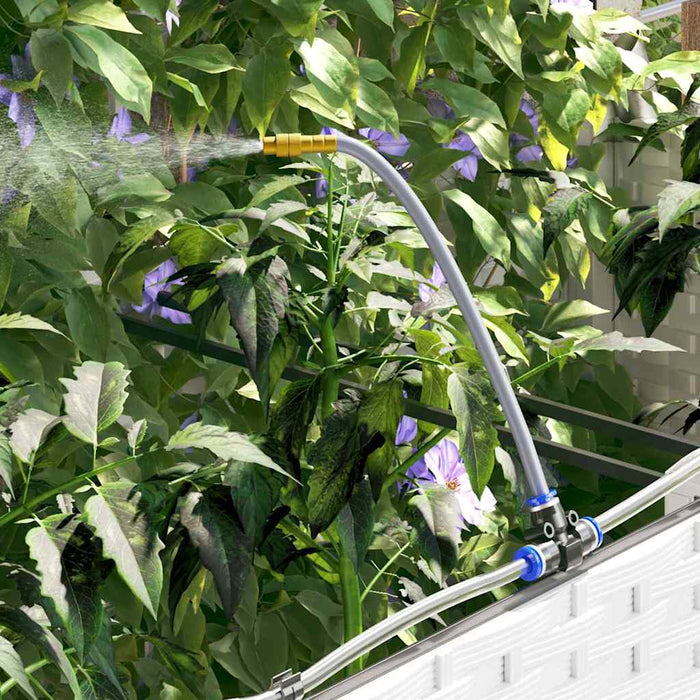 Vasi da giardino Bianco 120 x 40 x 37.5 cm Acciaio 42002914