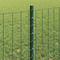 Pali per Recinzione 5 pcs Verde 60 cm Acciaio 42006260