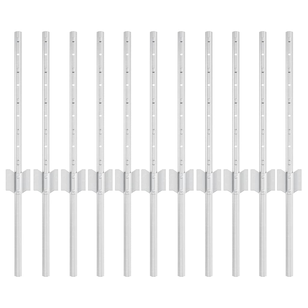 11 pz U-Channel 40 cm in Acciaio Zincato 42006291