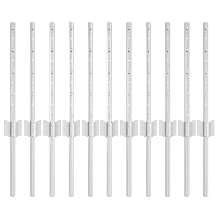 11 pz U-Channel 40 cm in Acciaio Zincato 42006291