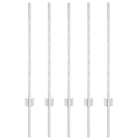 Pali per recinzione , 5 pz, U-Channel, 80 cm, in acciaio zincato. 42006294