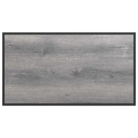 Tavolo da Giardino Grigio 100 x 55 x 70 cm Acciaio e DPC 42007553