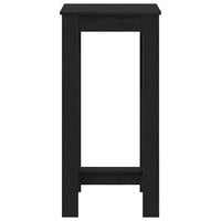 Tavolo da bar Rovere Nero 51 x 50 x 103.5 cm Legno multistrato 868078