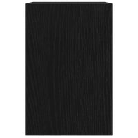 vidaXL Supporto Monitor con Organizzatore Rovere Nero in Truciolato