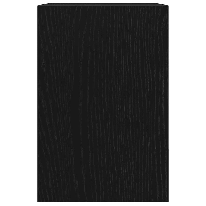 vidaXL Supporto Monitor con Organizzatore Rovere Nero in Truciolato