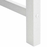 Sdraio da Giardino  2 Pezzi Bianco in HDPE 42006604