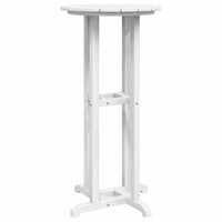 Tavolo da bar Bianco 55 x 55 x 107 cm HDPE 42006607