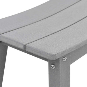 Sgabello da bar 2 pcs Grigio chiaro 52 x 43 x 73.5cm HDPE 42006612