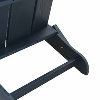 Sedia Adirondack Pieghevole Navy 74.5 x 80.5 x 90cm Plastica 42006618