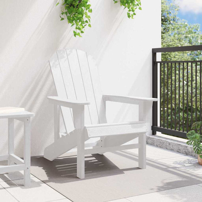 Sedia Adirondack Bianco 74 x 82 x 92cm HDPE 42006621