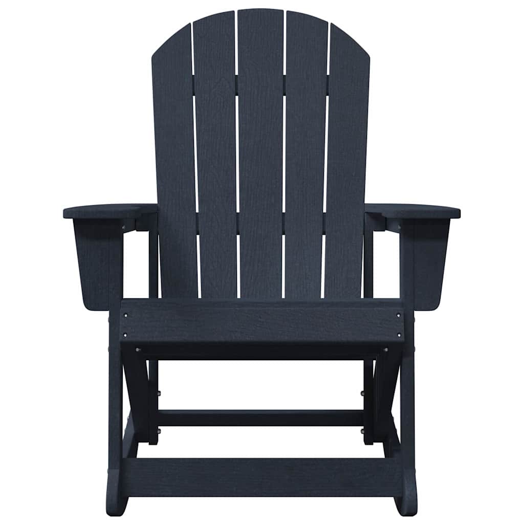 Poltrona a dondolo Adirondack Navy 73.5 x 92 x 90cm Plastica 42006626