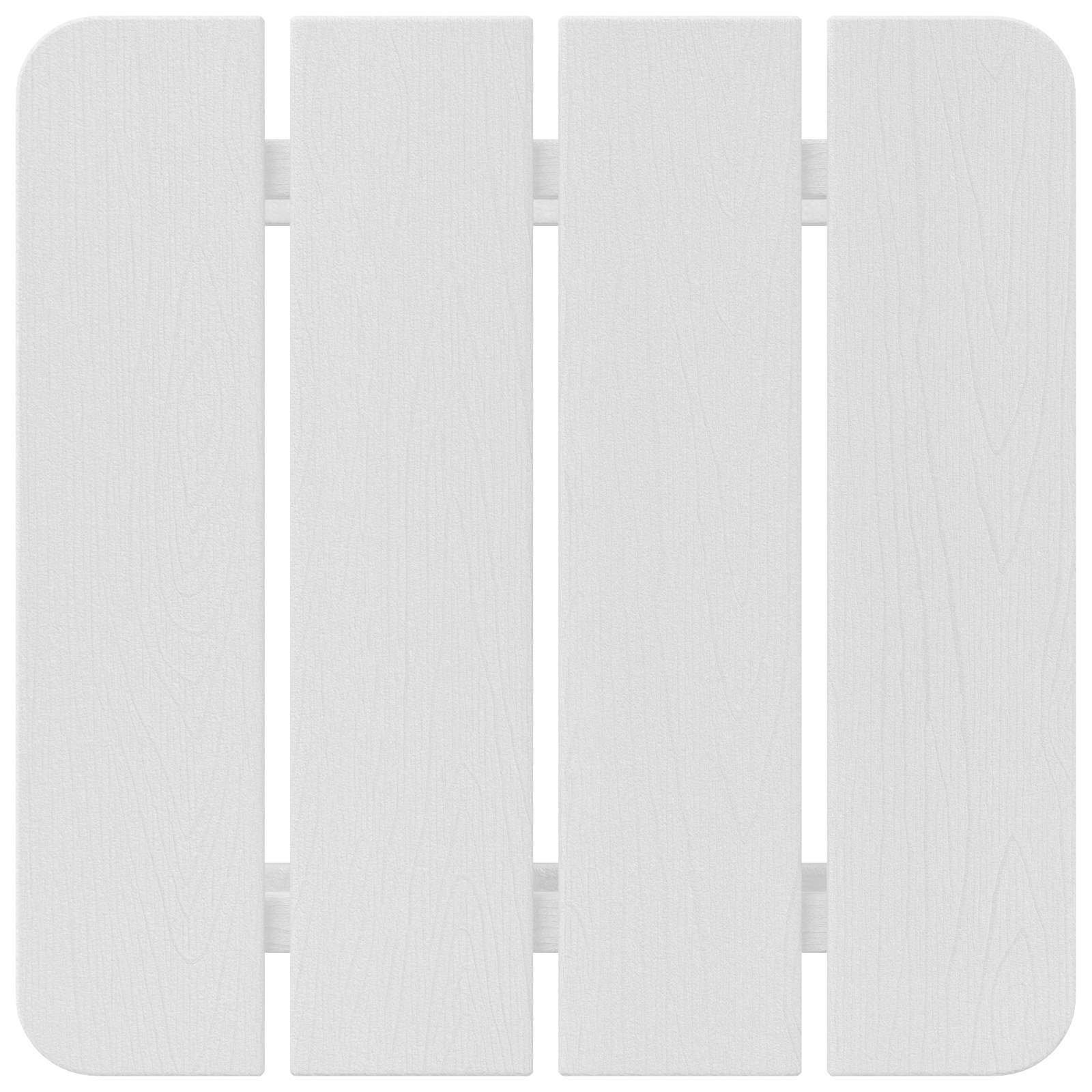 Tavolo laterale Bianco 38 x 38 x 46 cm Polietilene 42006633