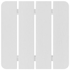 Tavolo laterale Bianco 38 x 38 x 46 cm Polietilene 42006633