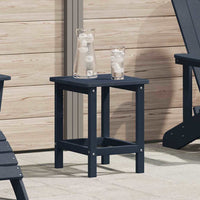 Tavolo Laterale Adirondack Blu marino 38 x 38 x 46 cm HDPE 42006634