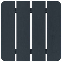 Tavolo Laterale Adirondack Blu marino 38 x 38 x 46 cm HDPE 42006634