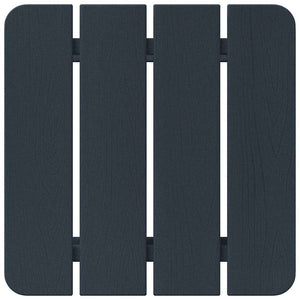 Tavolo Laterale Adirondack Blu marino 38 x 38 x 46 cm HDPE 42006634