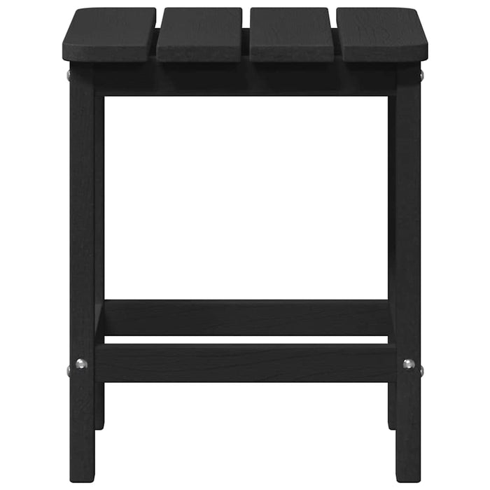 Tavolo Laterale Adirondack Nero 38 x 38 x 46 cm HDPE 42006635