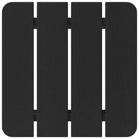 Tavolo Laterale Adirondack Nero 38 x 38 x 46 cm HDPE 42006635