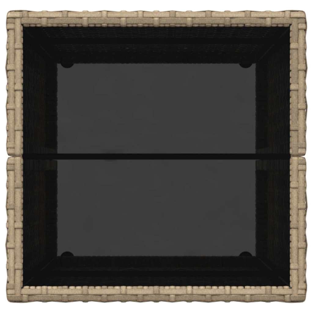 Set Bistro da Giardino 3 pcs Beige Poly Rattan 3334958