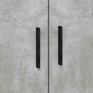 Struttura del letto con cassetto Grigio cemento 90 x 200 cm 3335192